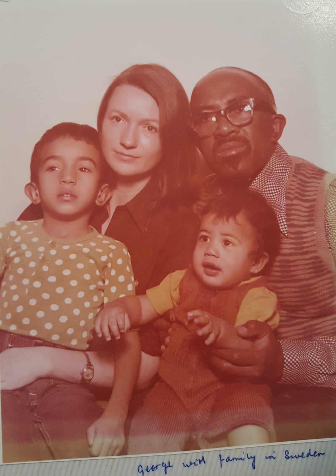 Picture of McEachrane family 1975-76